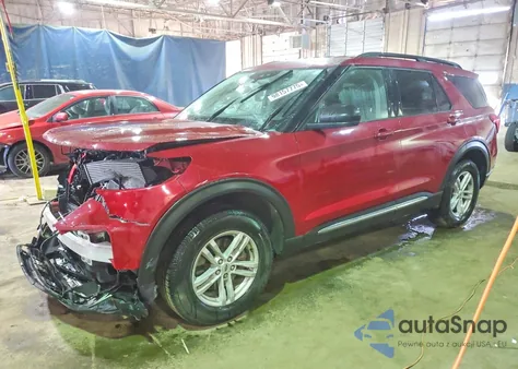 2020 Ford Explorer Xlt z USA, uszkodzony, nr VIN 1FMSK8DH6LGD10310